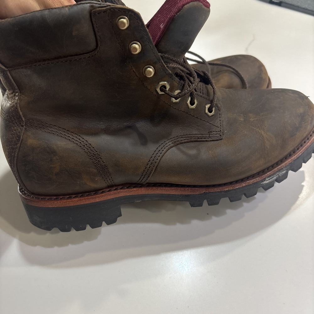 ll bean chippewa vintage boots size 10.5